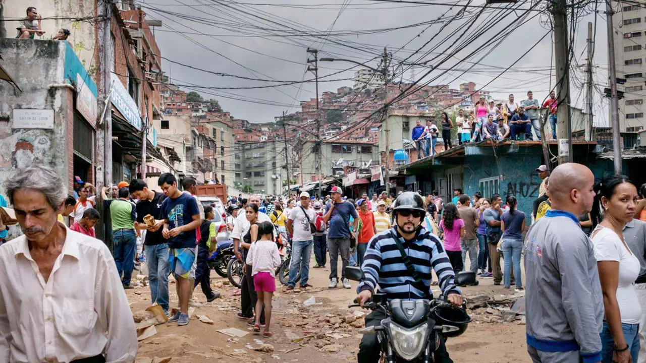 City streets of Caracas Venezuela City streets of Caracas Venezuela