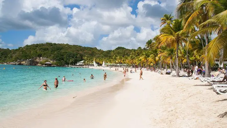 View of Anse de Grande Saline beach